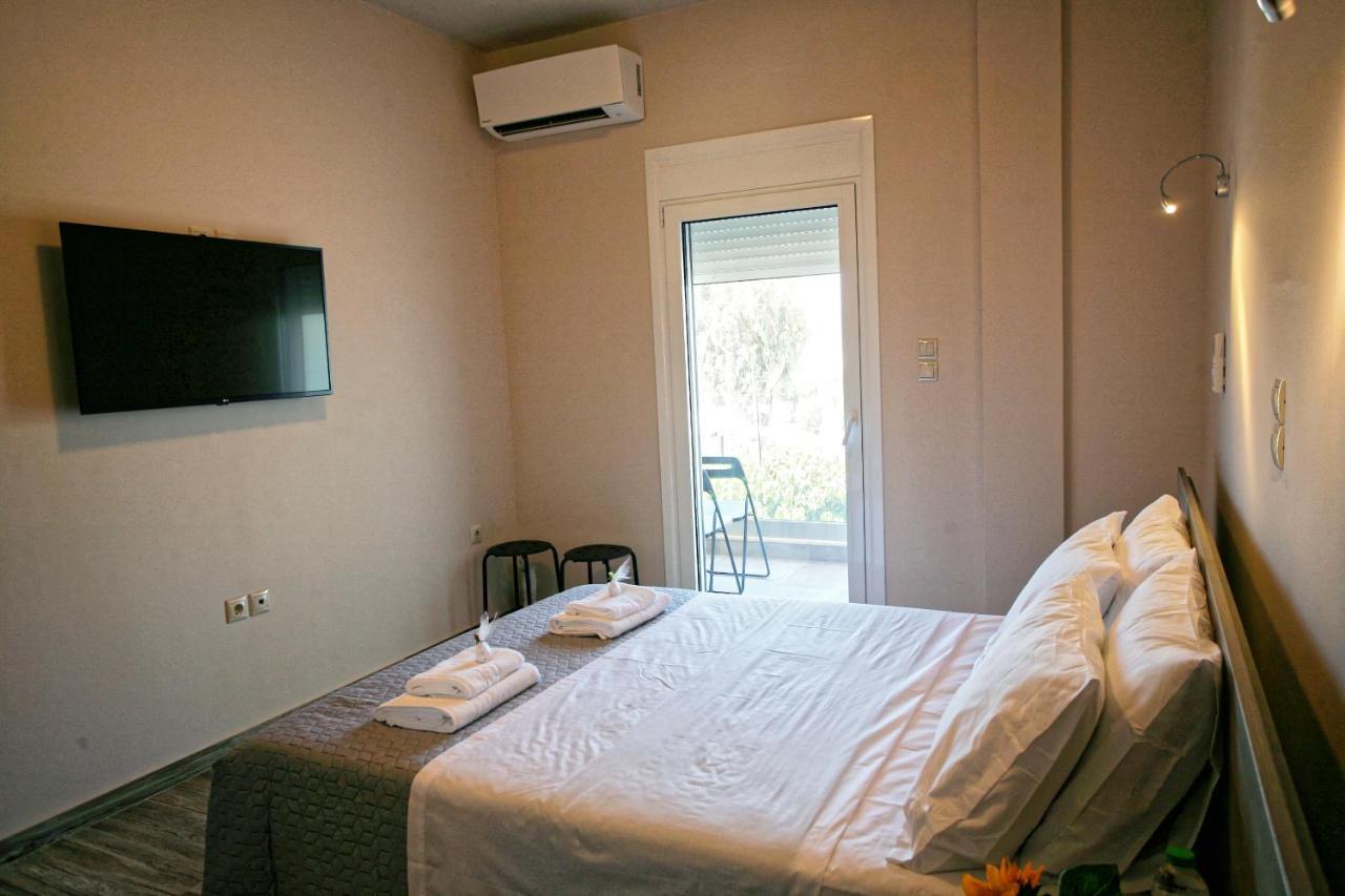 Seaview-Apartments Палеа-Фокеа Экстерьер фото