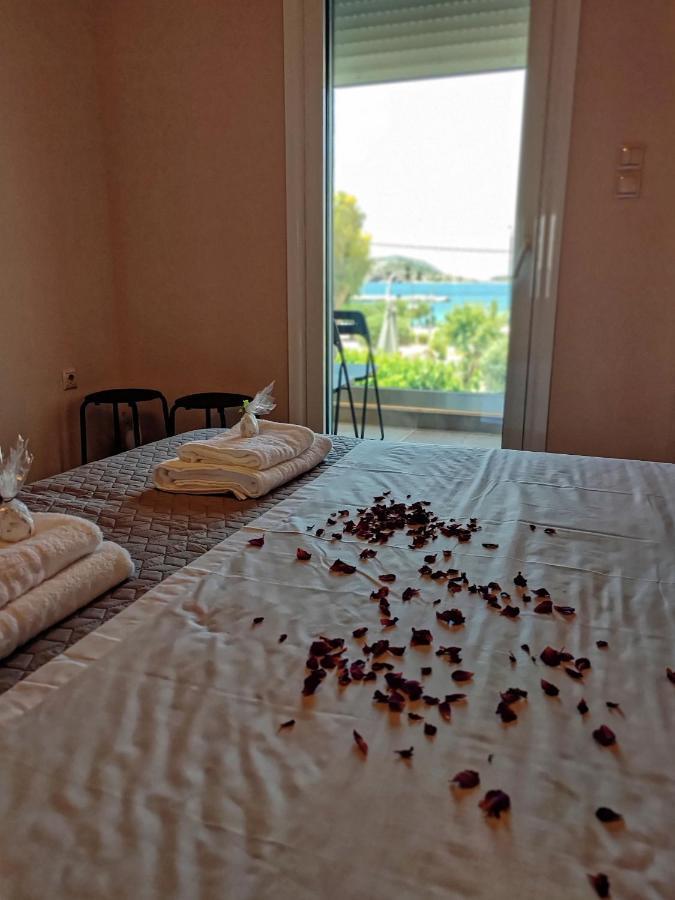 Seaview-Apartments Палеа-Фокеа Экстерьер фото