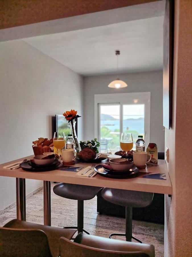 Seaview-Apartments Палеа-Фокеа Экстерьер фото